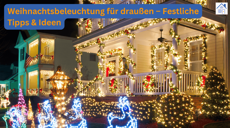 Weihnachtsbeleuchtung für draußen – Festliche Tipps & Ideen